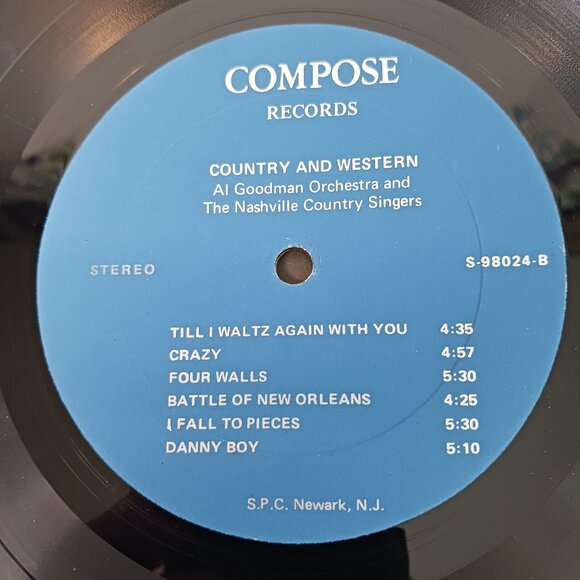 Country & Western The New Al Goodman Orchestra Vinyl Record S-98024 VTG 1966 VG+ - Picture 6 of 10